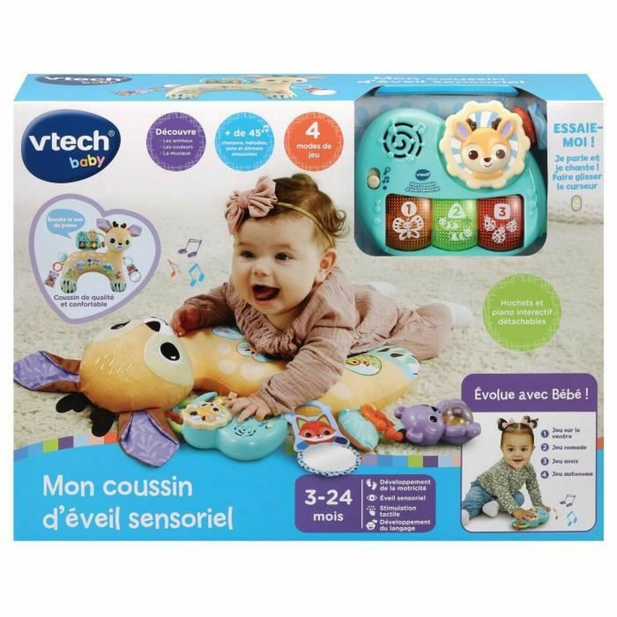 Skill Game for Babies Vtech Baby MON COUSSIN D'ÉVEIL SENSORIEL-0
