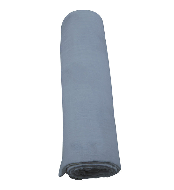 Blue Fog Cotton Swaddle-1