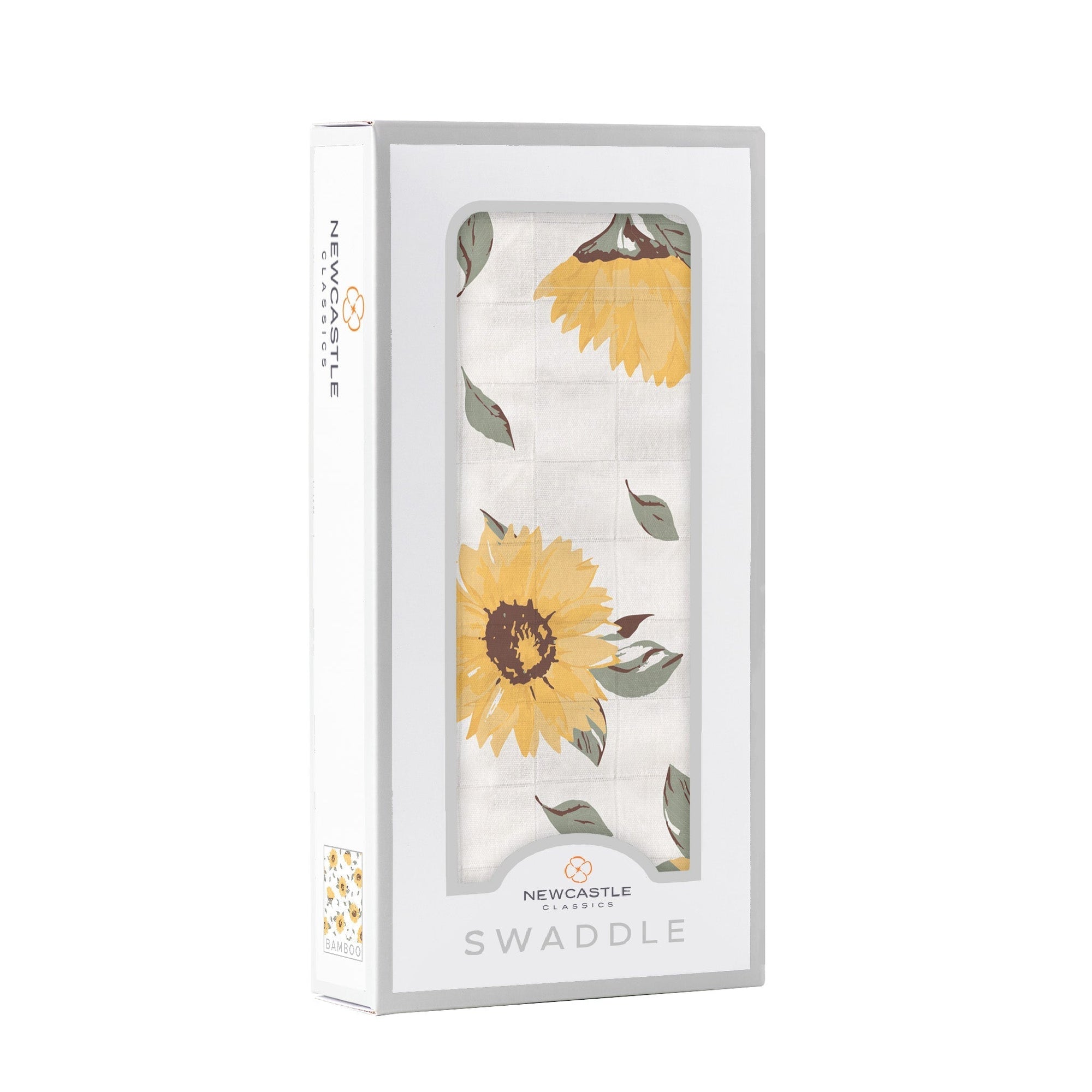 Sunflower Farm Bamboo Swaddle-2