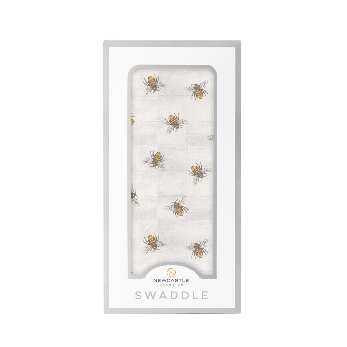 Honey Bee Bamboo Swaddle-0