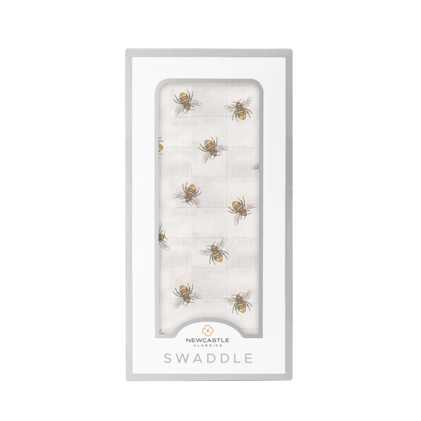 Honey Bee Bamboo Swaddle-0