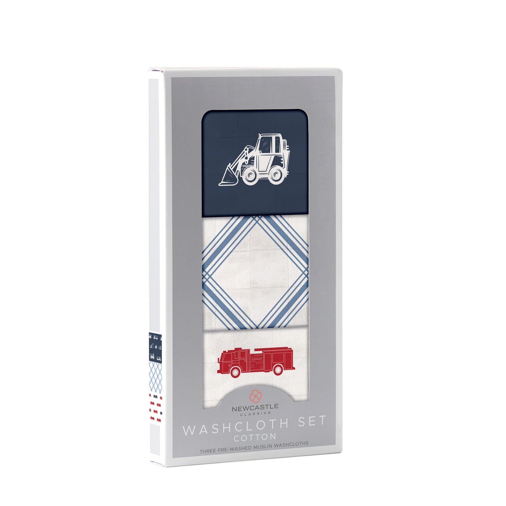 Things That Go Washcloth Set 3PK-1