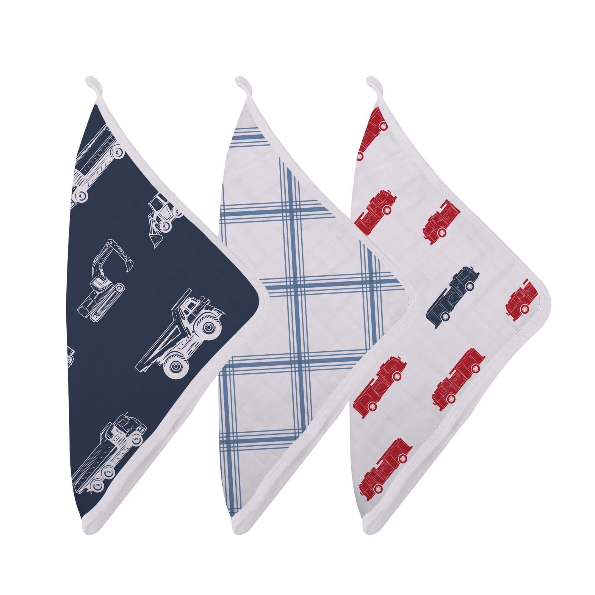 Things That Go Washcloth Set 3PK-2