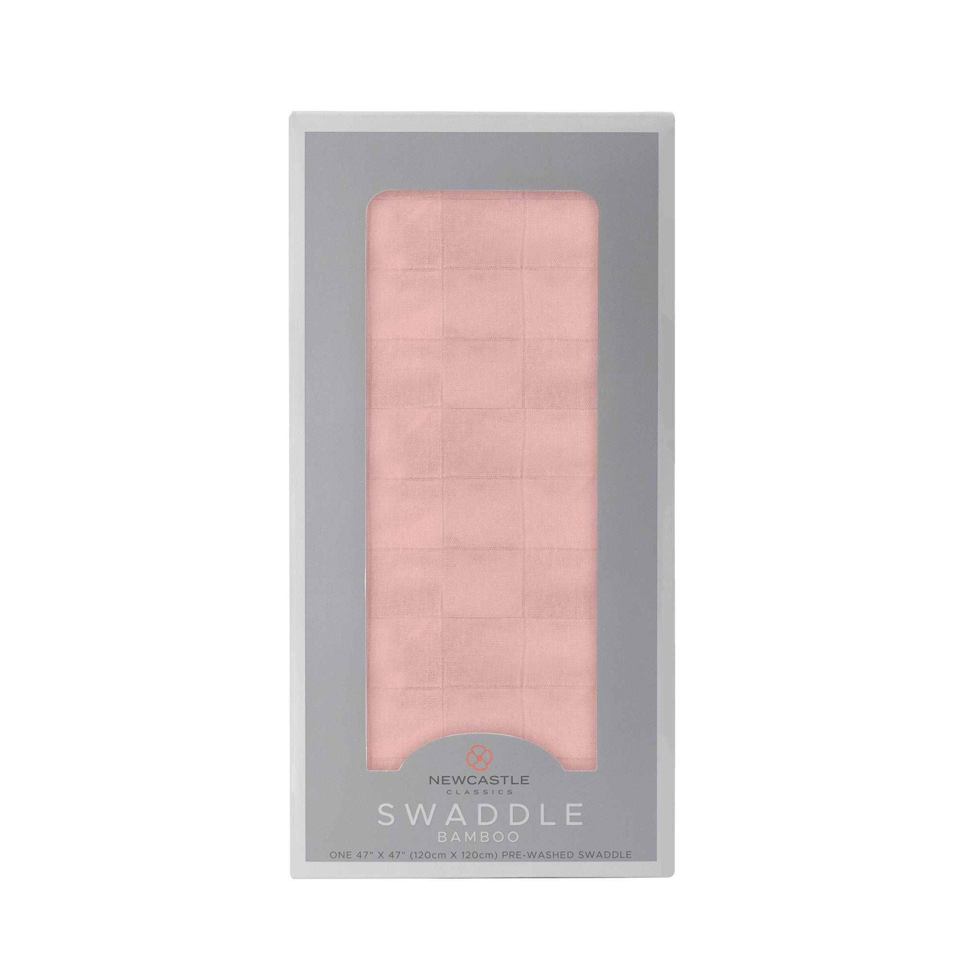 Pink Rose Bamboo Swaddle-0