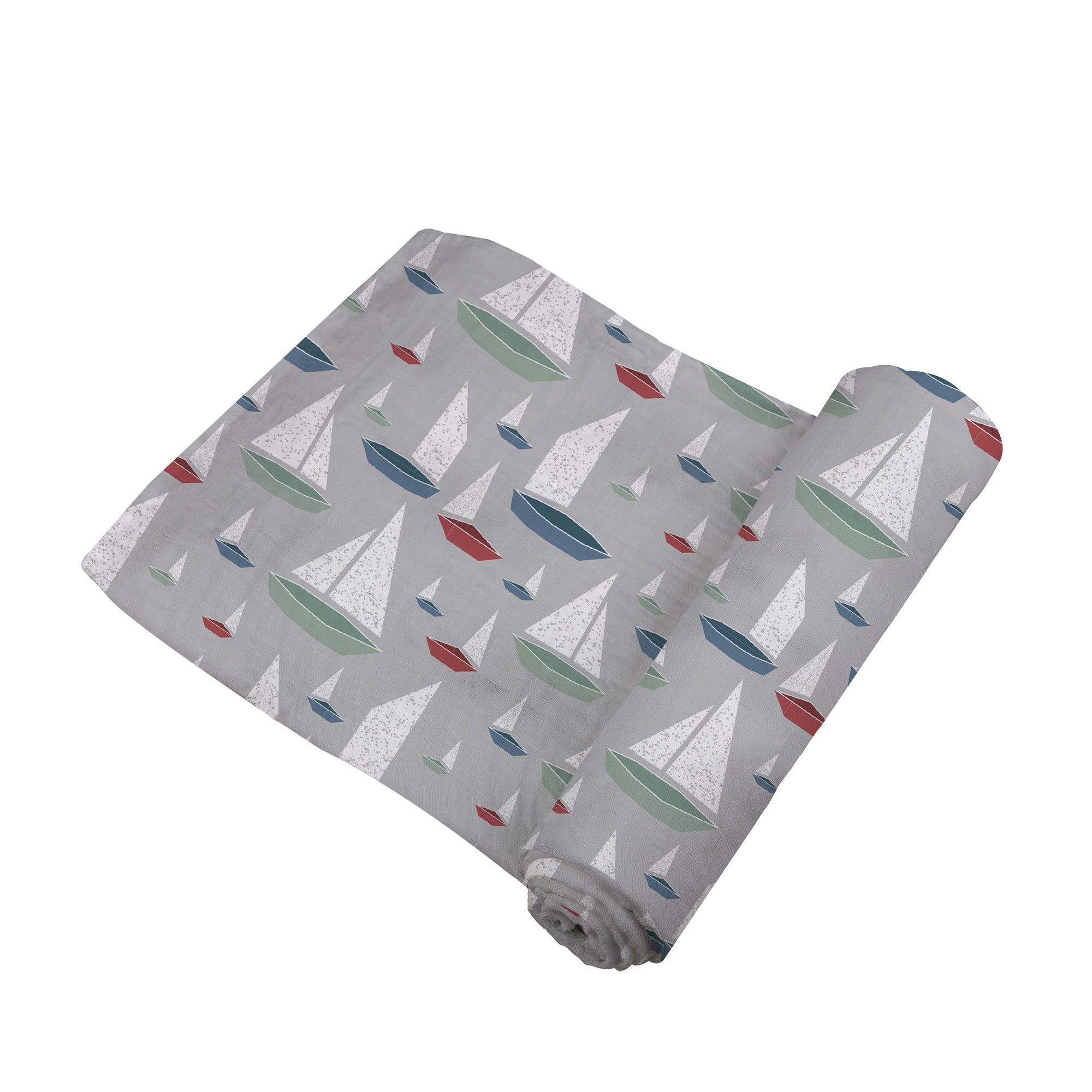 Marina Sailboats Bamboo Swaddle-2