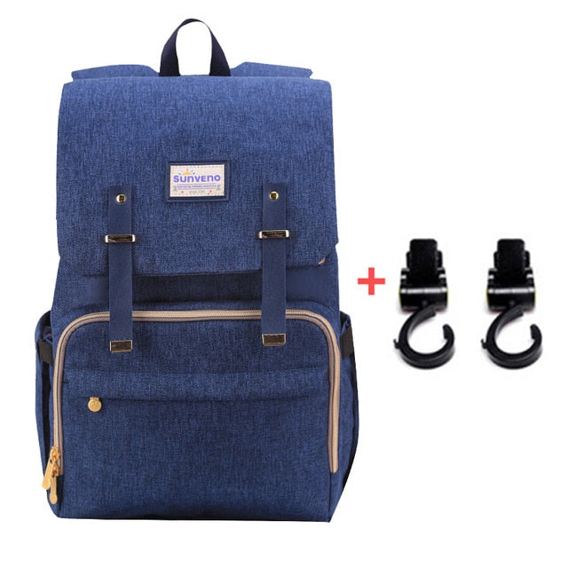 Fashion Diaper Bag Mommy Maternity Nappy Bag Large Capacity Travel Backpack Nursing Bag for Baby Care-9