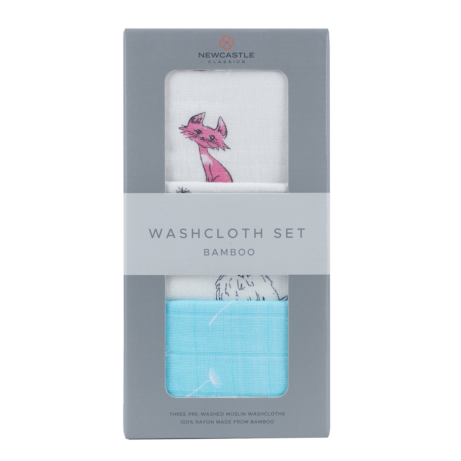 Dandelions Bamboo Washcloth Set 3PK-0