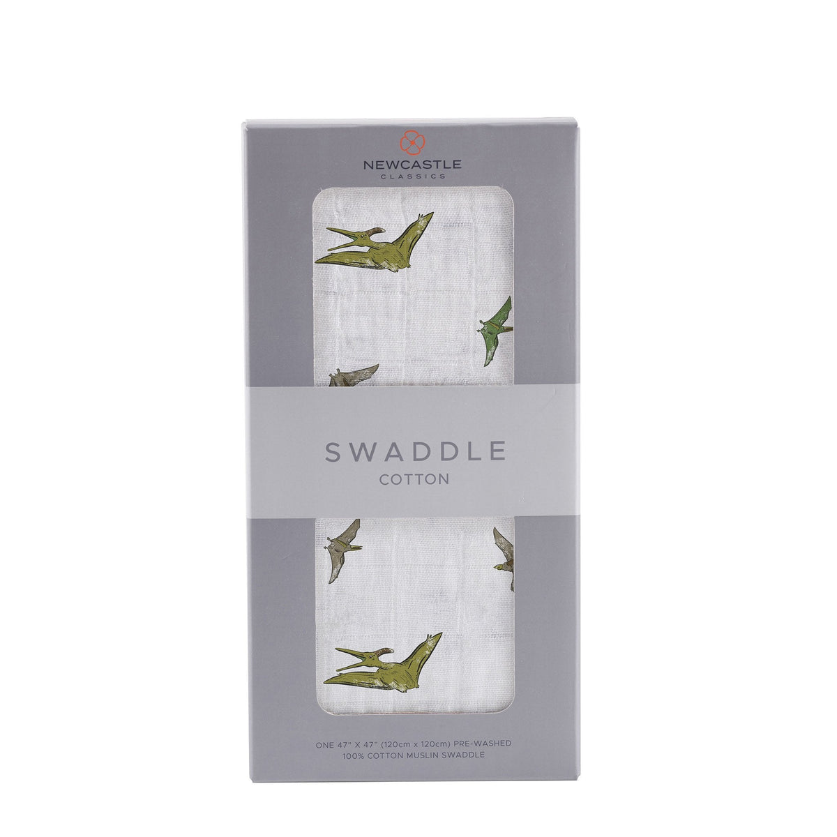 Pteranodon Cotton Muslin Swaddle-0