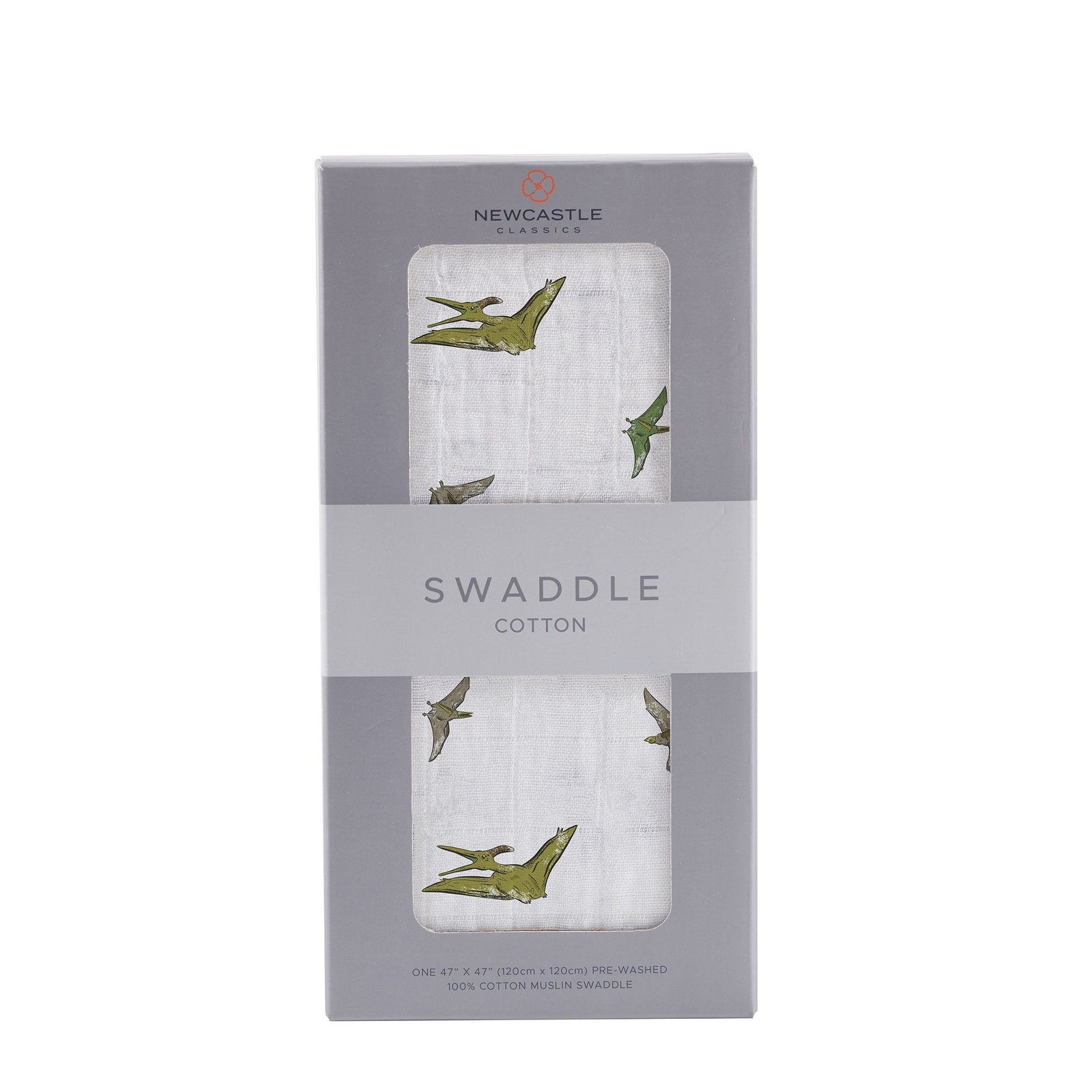 Pteranodon Cotton Muslin Swaddle-0