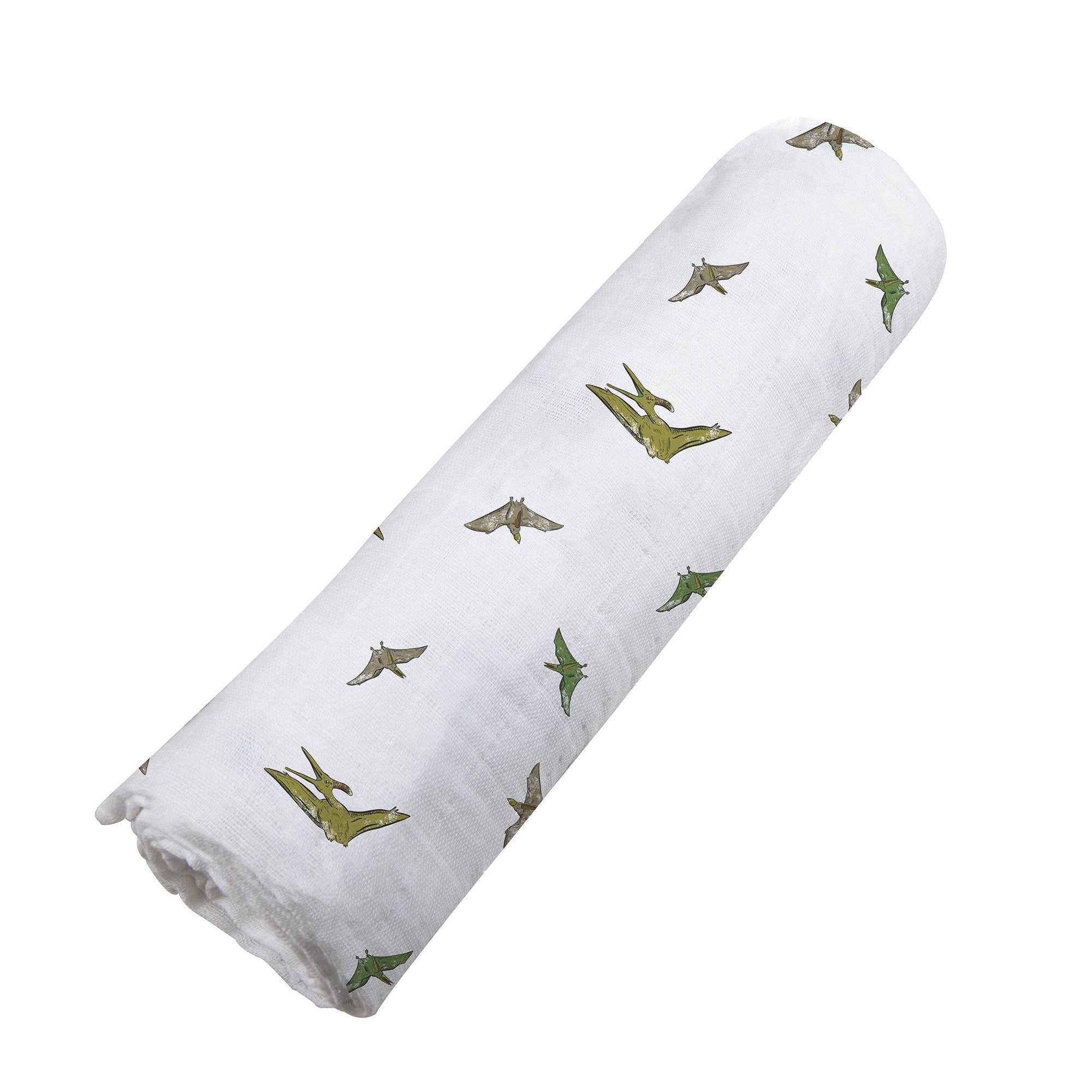 Pteranodon Cotton Muslin Swaddle-2