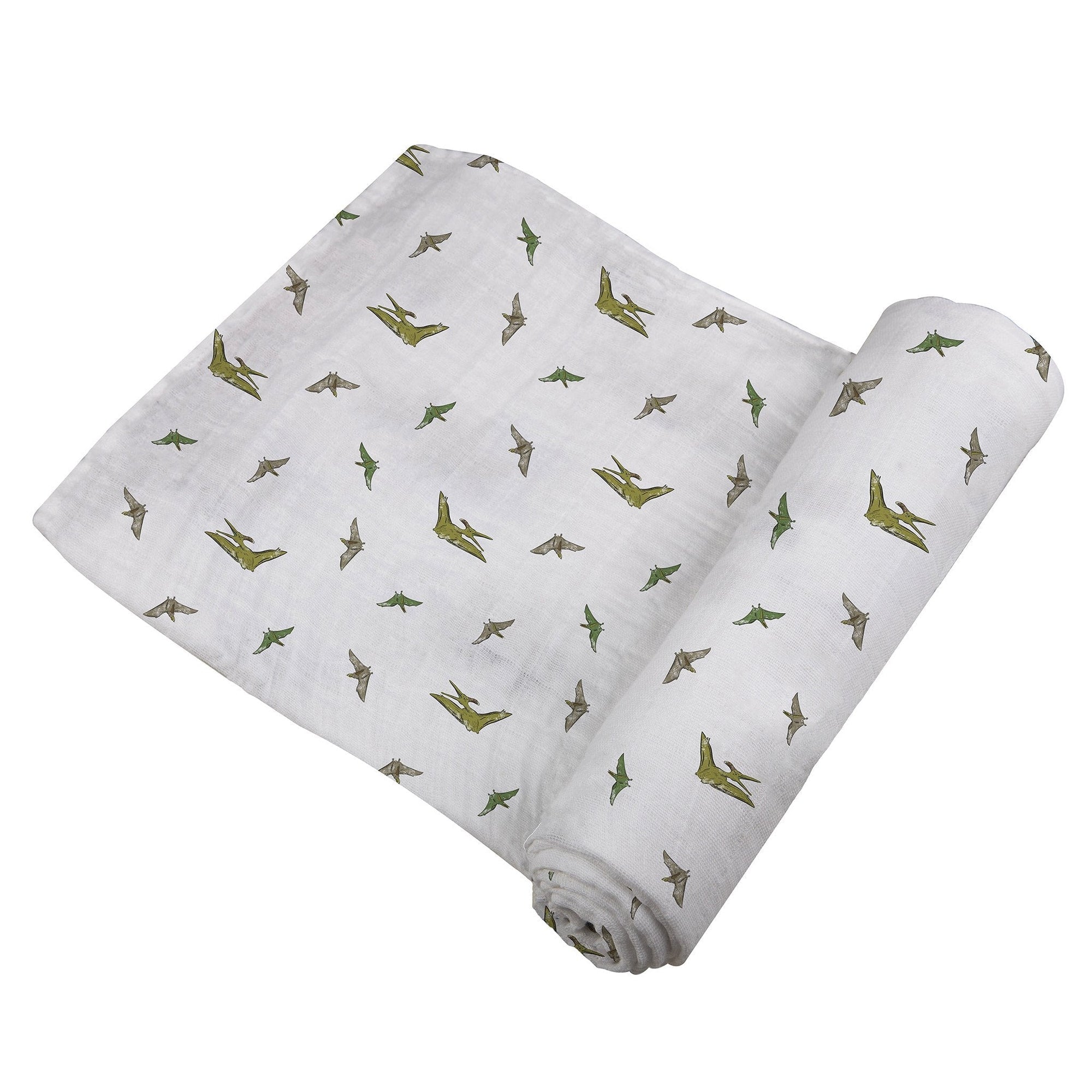 Pteranodon Cotton Muslin Swaddle-1